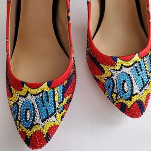 Party Shoes!!! I.N.C Zitah Pow Bling Pumps, Size 6